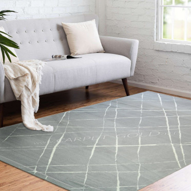 Бельгийский ковер Ambiance 81253 Silver-White
