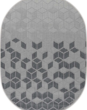 Ковер белорусский SZ4255A2O-19 циновка (Полипропилен, серый)