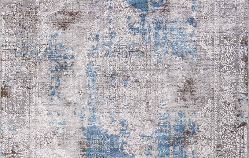 Ковер турецкий прямоугольный 03877A BLUE - коллекция ARMINA
