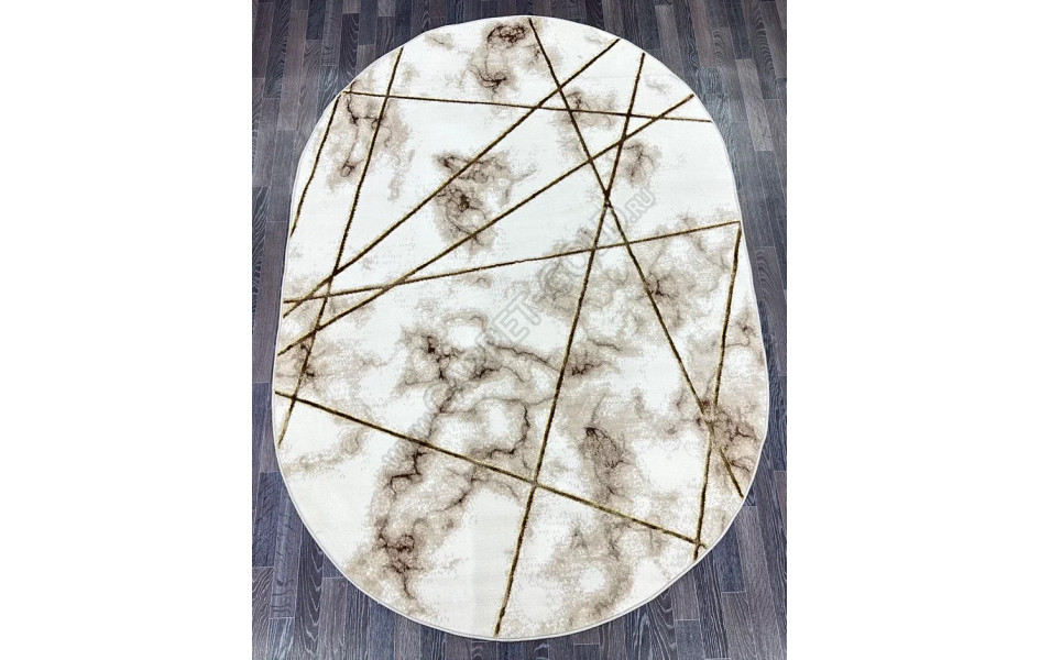 0163A_CREAM BROWN FAME овал