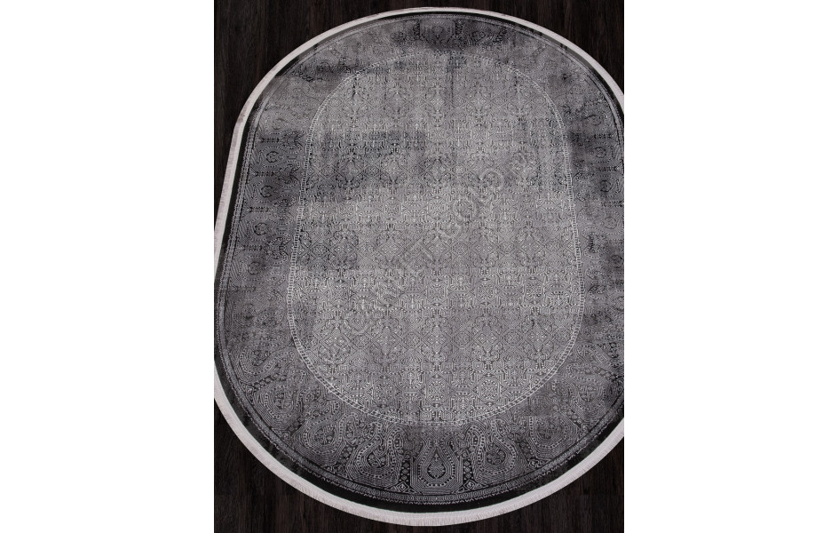 Ковер SI003G - GREY / GREY - Овал - коллекция LISSABON (Турция)
