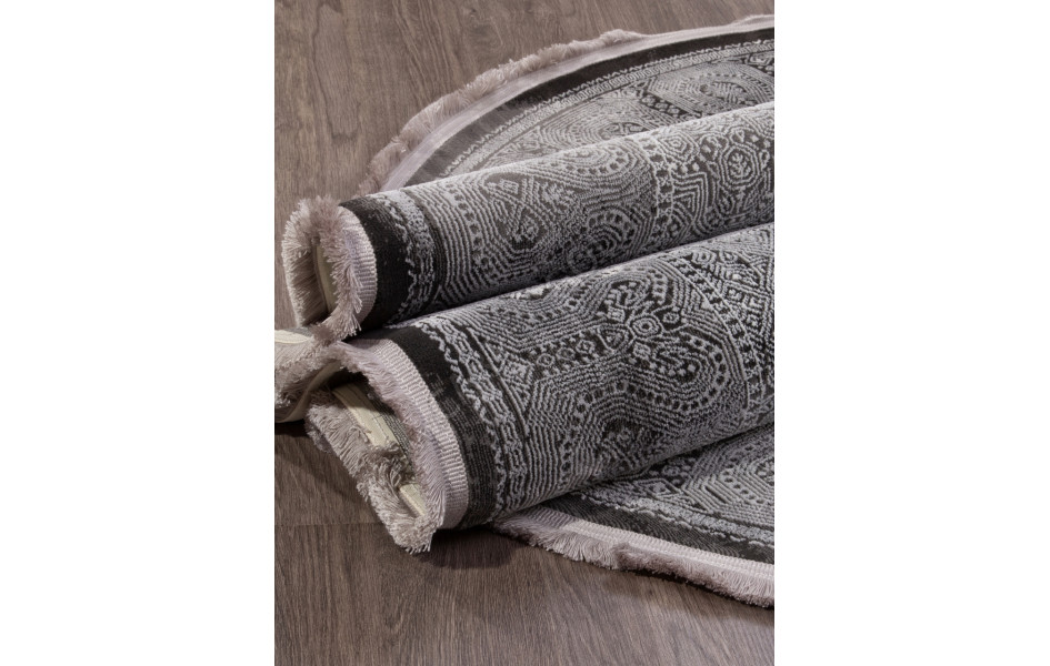 Ковер SI003G - GREY / GREY - Овал - коллекция LISSABON (Турция)