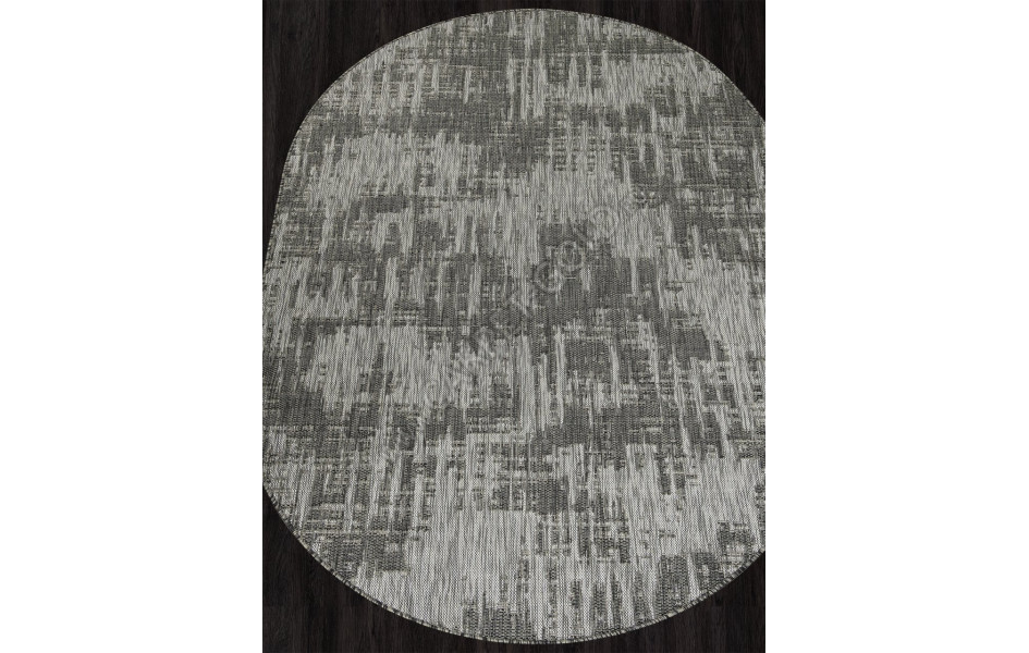Ковер S144 - GRAY - Овал - коллекция KAIR