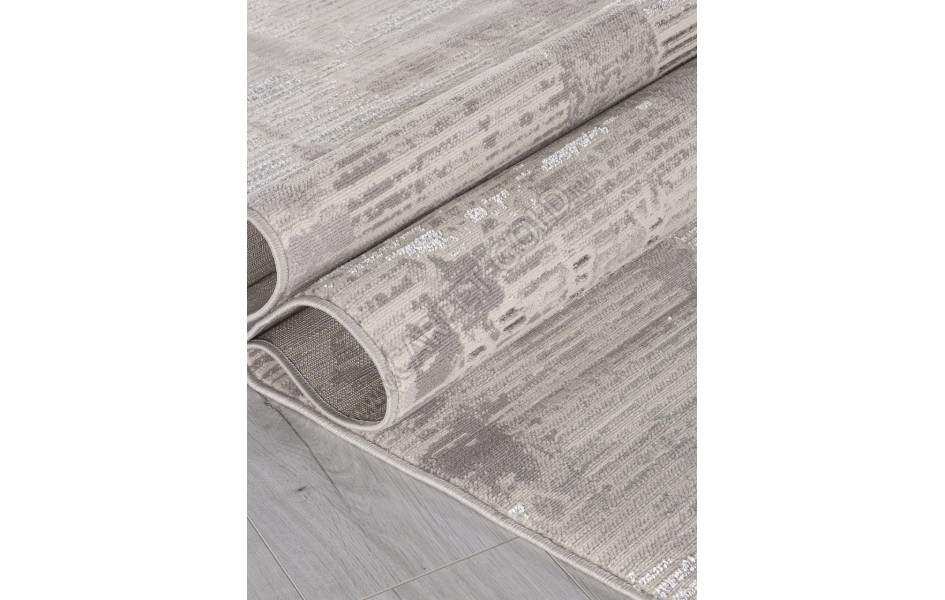 Ковер F168 - CREAM-GRAY - Прямоугольник - коллекция LIMAN