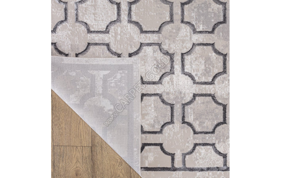 КОВРЫ ДИЗАЙН N915A ЦВЕТ SH_CREAM / GRAY2 Prado