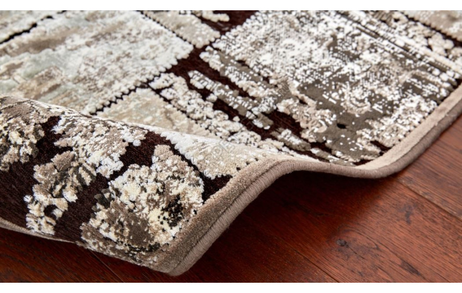 Бельгийский ковер с рисунком в стиле пэчворк Genova 38405 7575 70